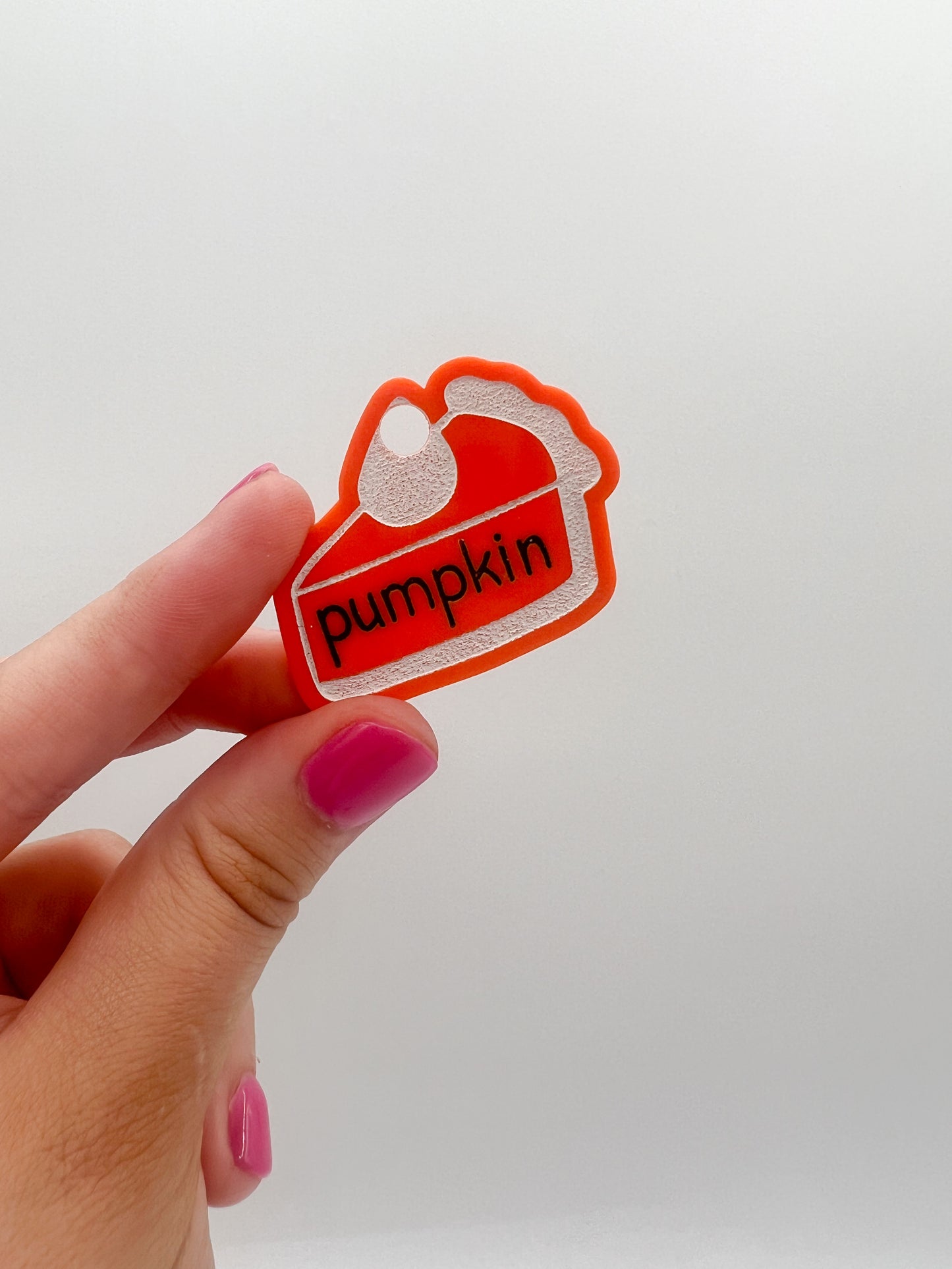 Pumpkin Pet Tag