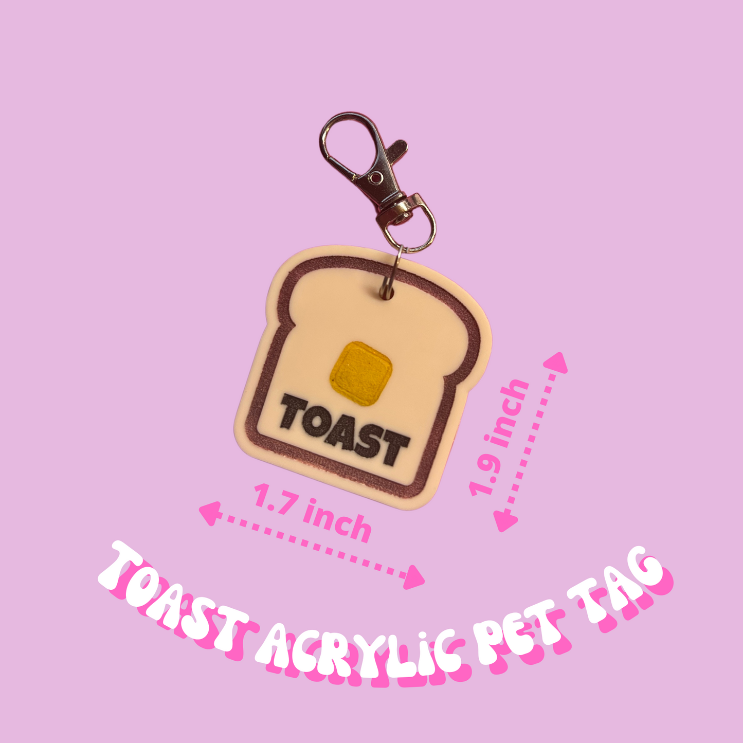 Toast Pet Tag